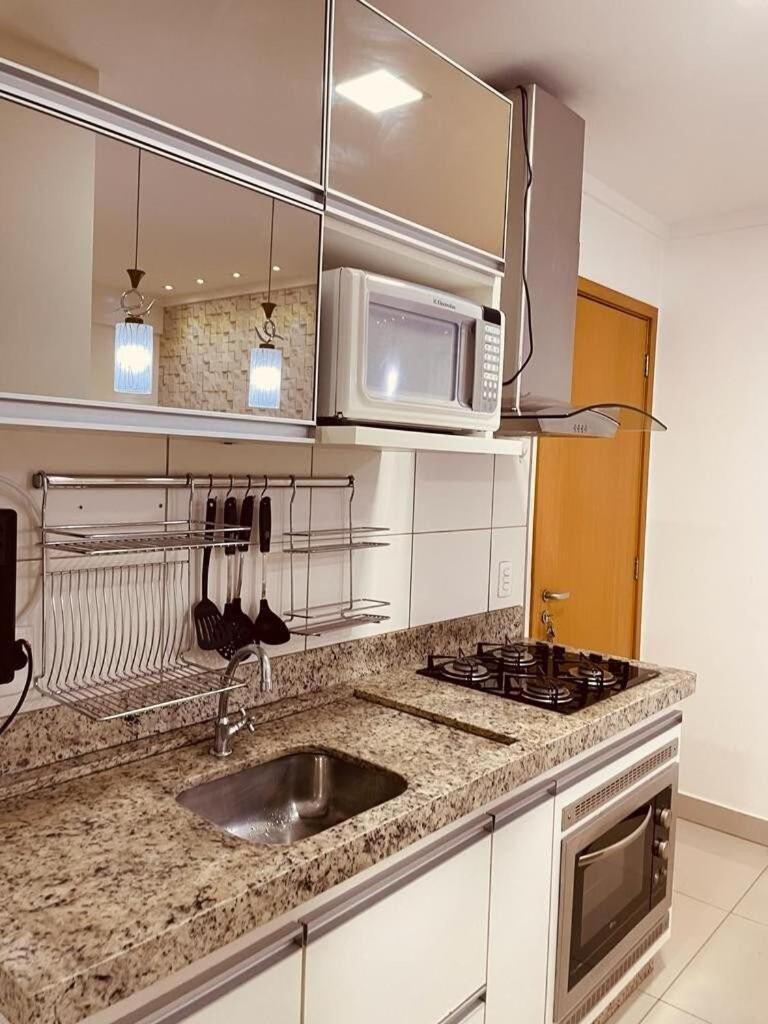 2 Qts.| 4 Hosp. | Ao Lado Do Goiania Shopping Apartment Екстериор снимка