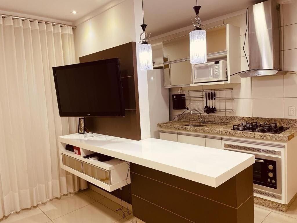 2 Qts.| 4 Hosp. | Ao Lado Do Goiania Shopping Apartment Екстериор снимка