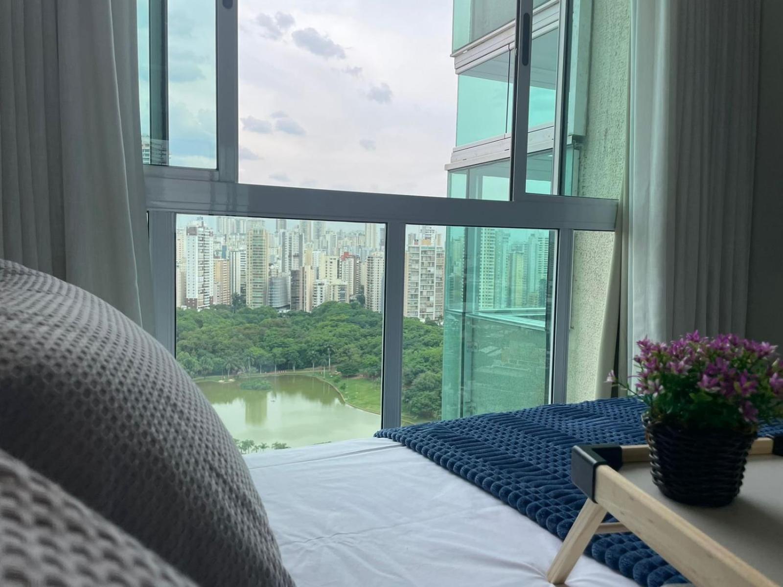 2 Qts.| 4 Hosp. | Ao Lado Do Goiania Shopping Apartment Екстериор снимка